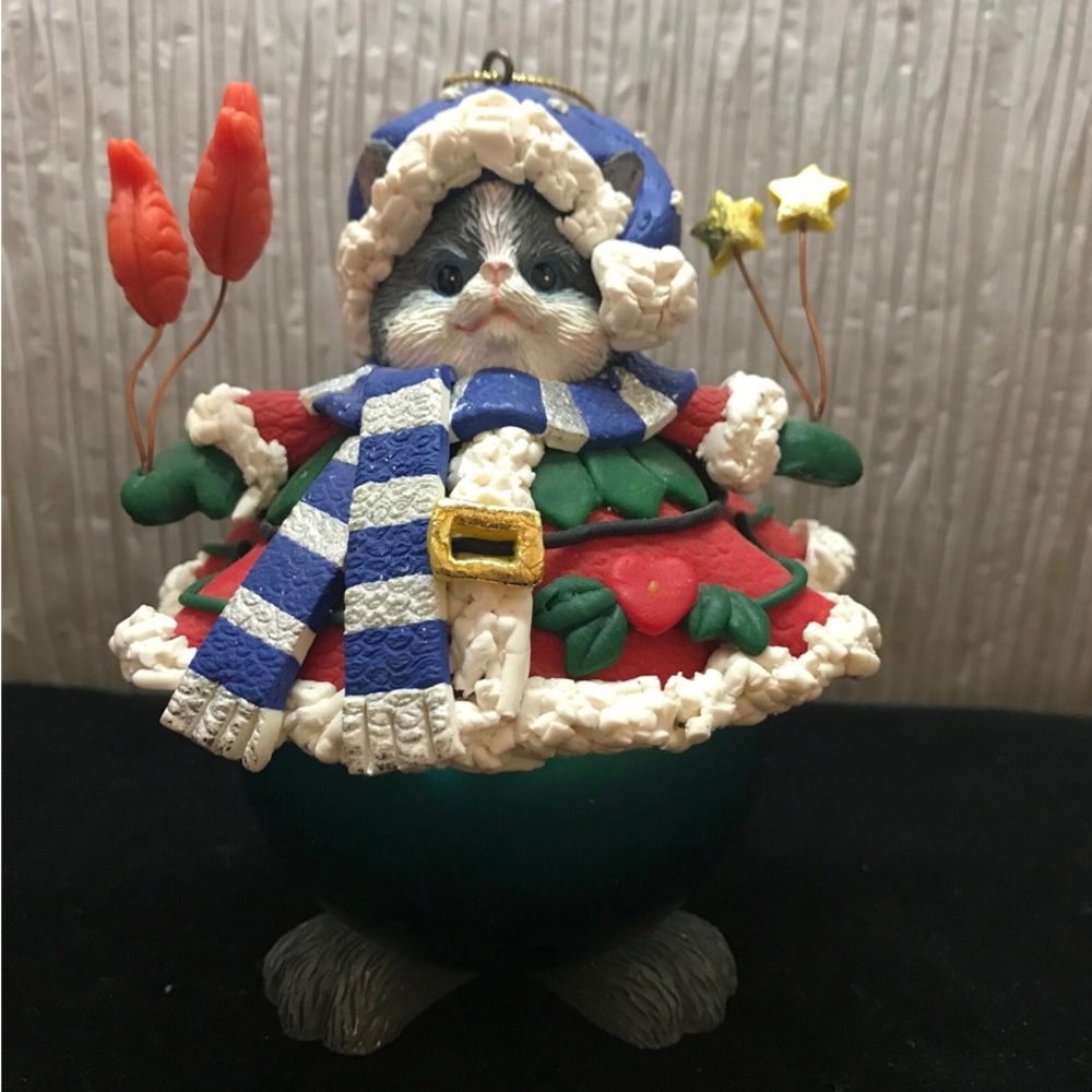Traditional collection glass character ornament